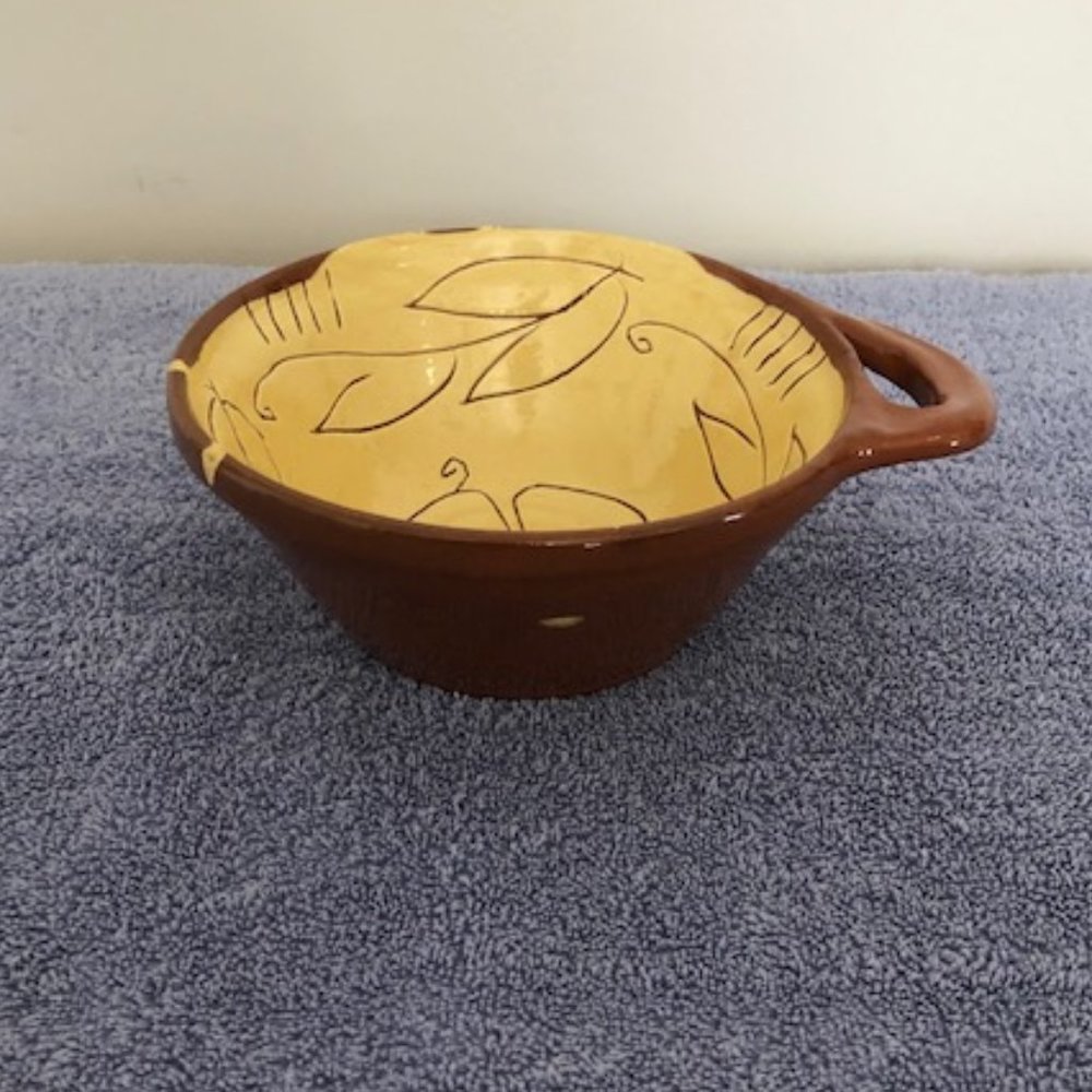 Pennsylvania Dutch Pottery Bowl